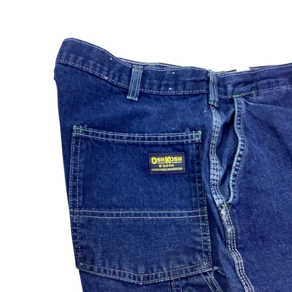 Vintage Oshkosh union made Sanforized  carpenter jeans. - Picture 5 of 7